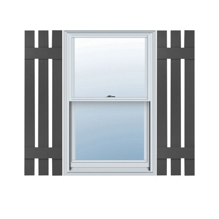 Builders Edge, TailorMade Three Board Spaced (2 Batten), Board-n-Batten Shutters, BES3120038018